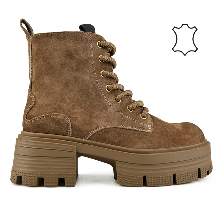 Дамски кожени боти