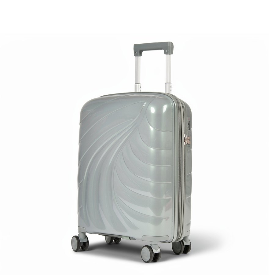 small suitcase polypropylene dark gray 0161598