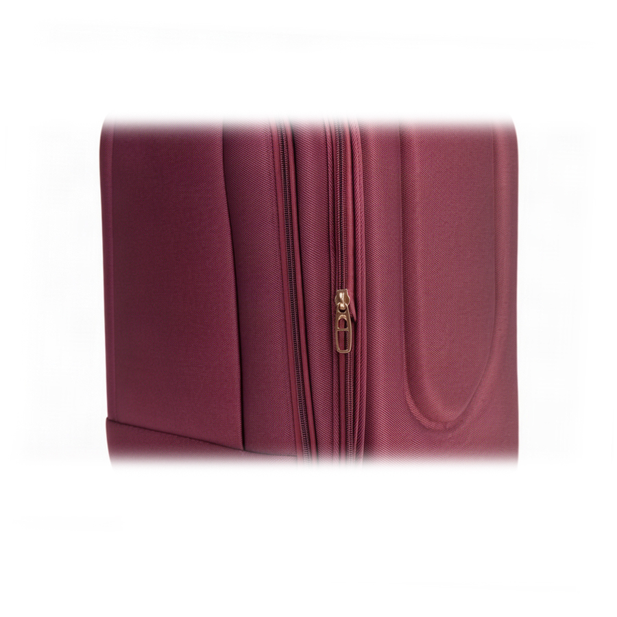 medium suitcase textile bordeaux 0163721