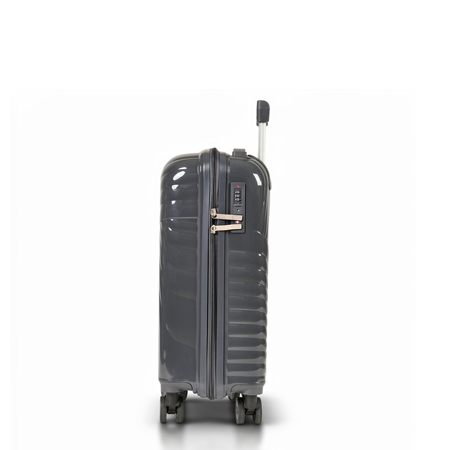 small suitcase polypropylene dark gray 0161604