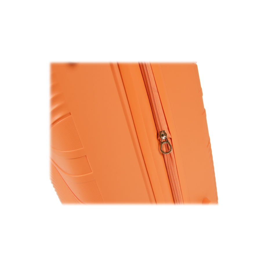 big suitcase polypropylene orange 0161435
