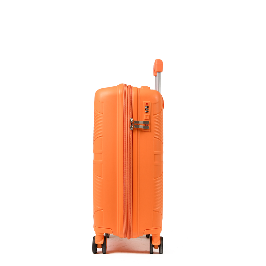 small suitcase polypropylene orange 0161433