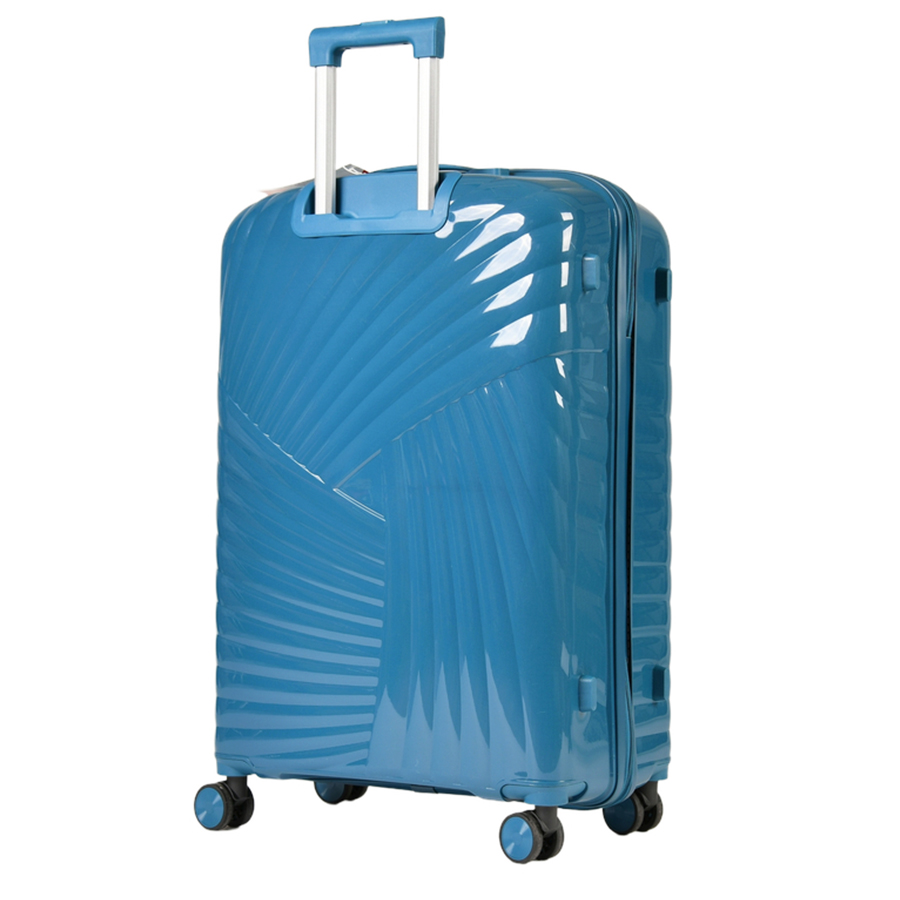 big suitcase polypropylene blue 0161609