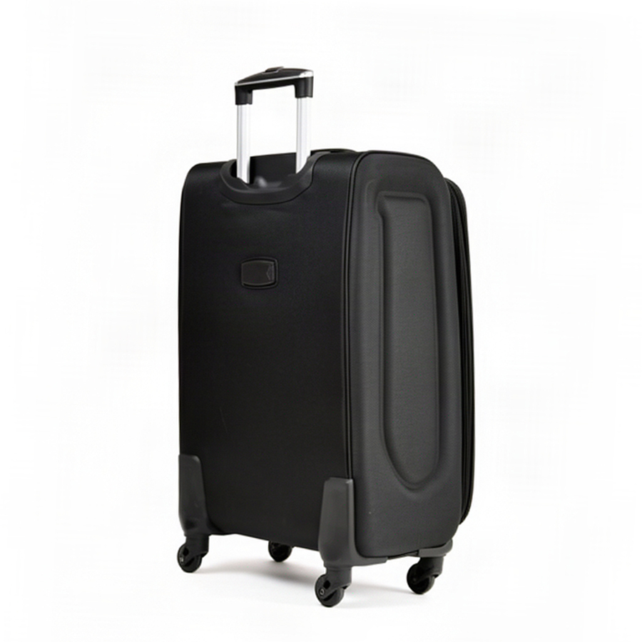 medium suitcase textile black 0163712