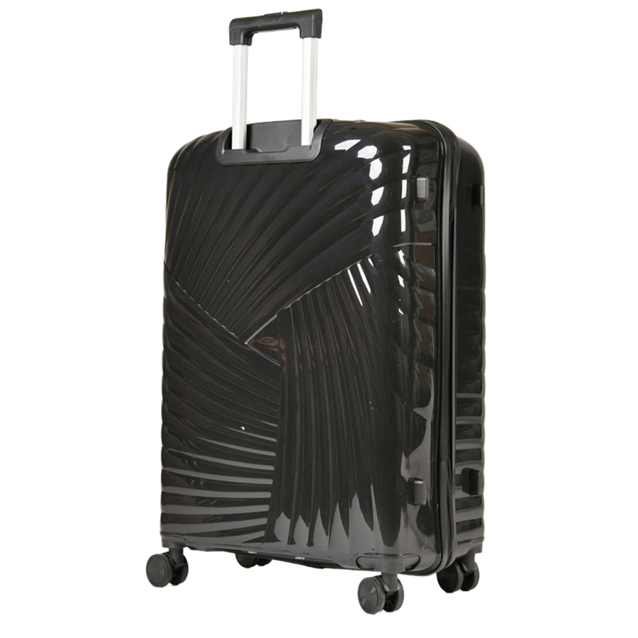 big suitcase polypropylene black 0161603