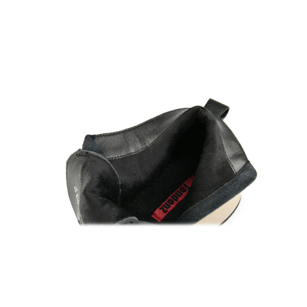 lady's boots genuin leather black 0162884