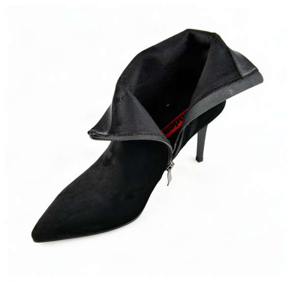 lady's boots textile black 0162097