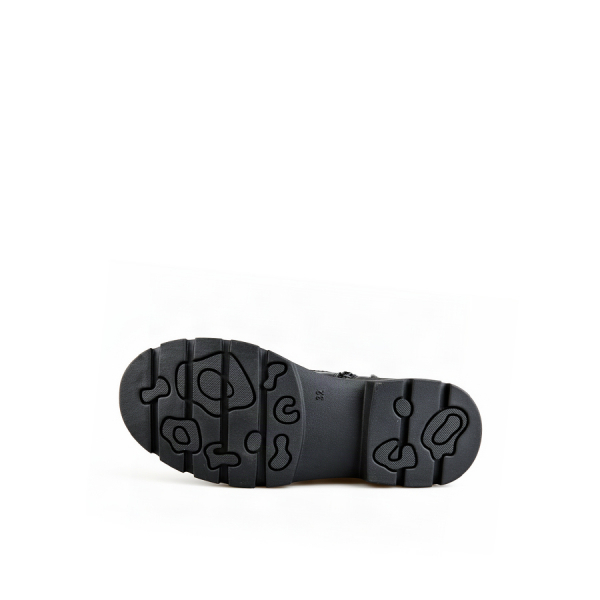 kids boots synthetic leather black 0162538