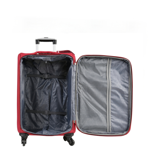 small suitcase textile red 0163732