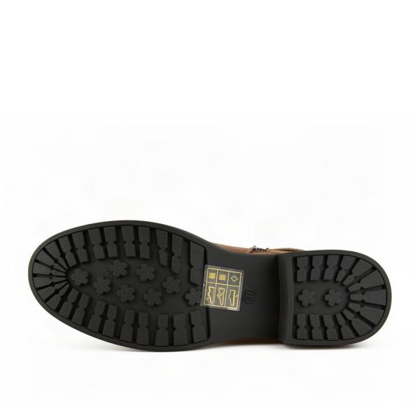 lady's boots textile brown 0162480
