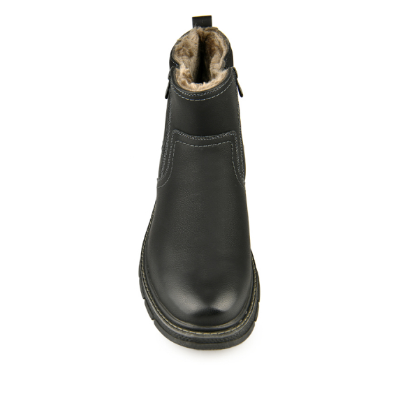 men's boots synthetic leather black 0162975