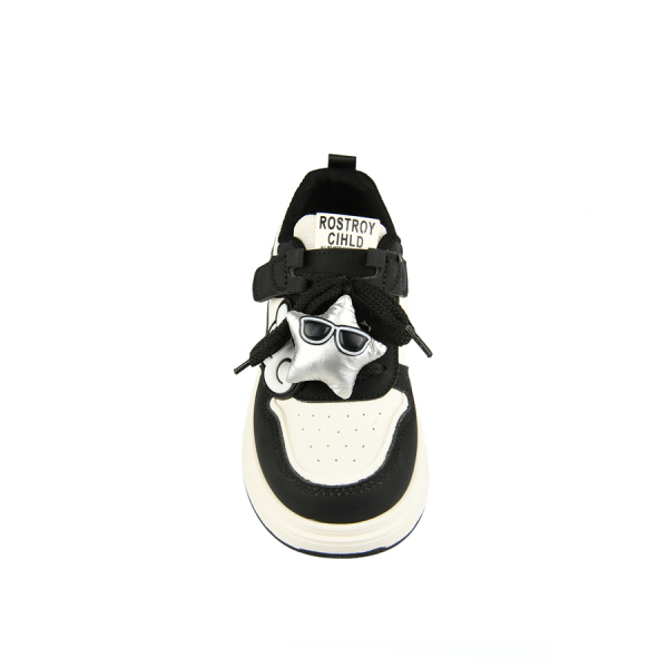 kids shoes synthetic leather black 0161967