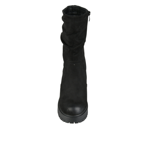 lady's boots textiles black 0163202