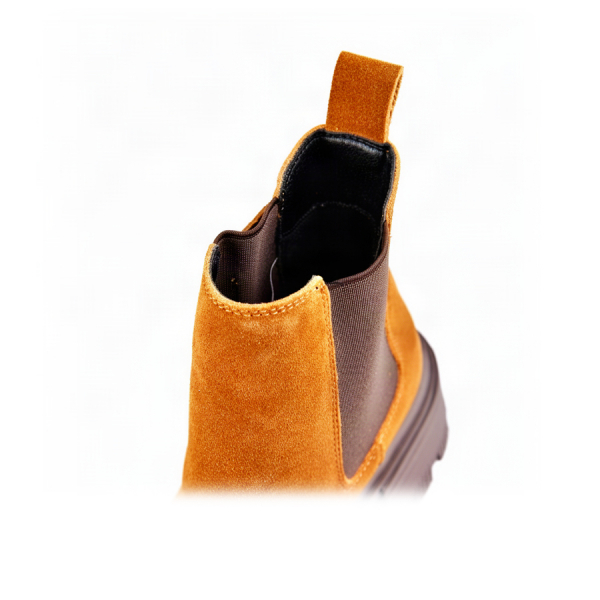 lady's boots genuin leather brown 0162875