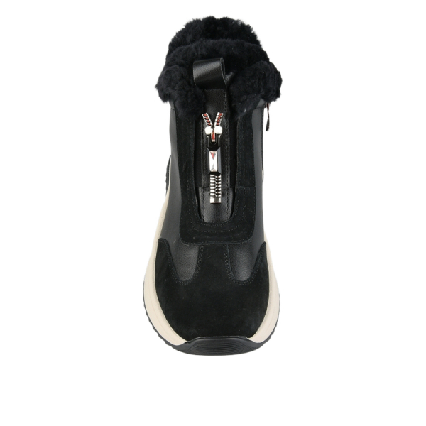 lady's boots genuin leather black 0162872
