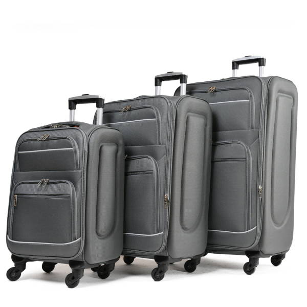 big suitcase textile grey 0163731