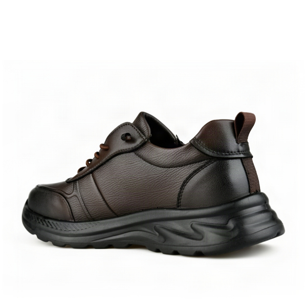 men's shoes genuin leather brown 0162965
