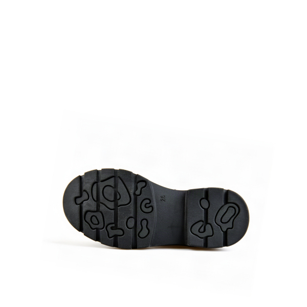 kids boots synthetic leather black 0162556
