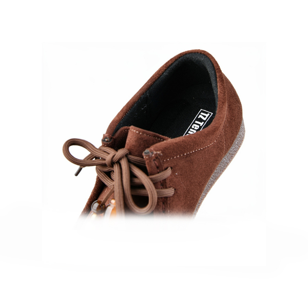 lady's shoes textiles brown 0162321