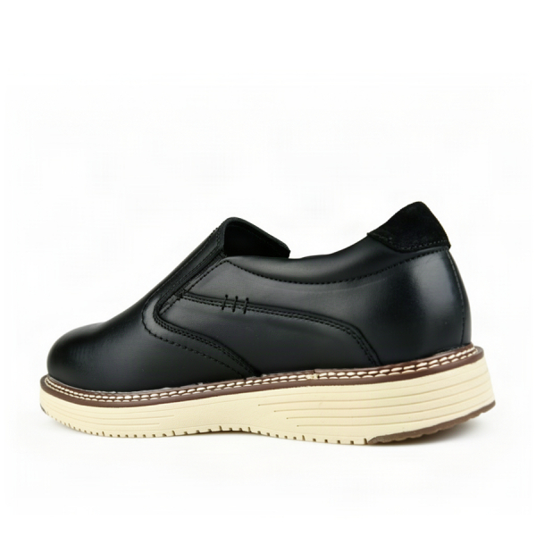 men's shoes genuin leather black 0162950