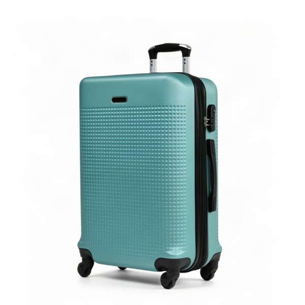 medium suitcase ABS plastic green 0163691