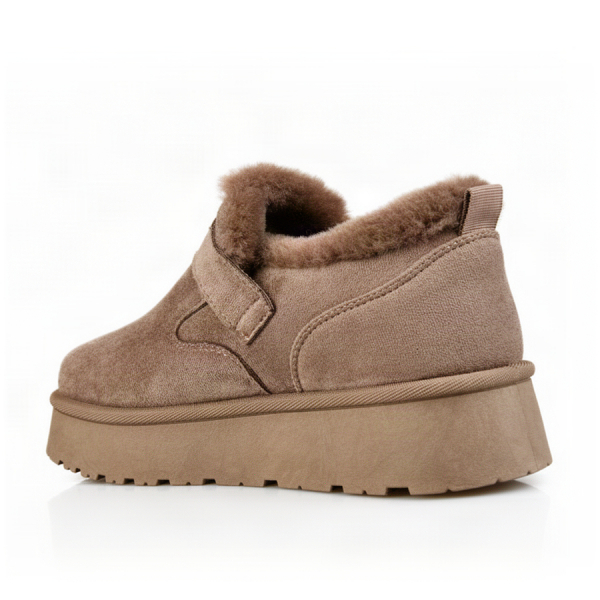 lady's shoes textiles light brown 0162980