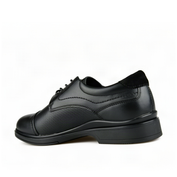 men's shoes genuin leather black 0162947