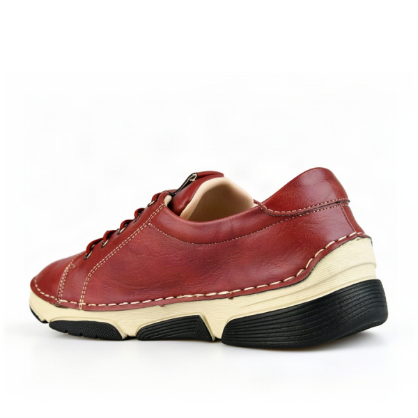lady's shoes synthetic leather red 0162746