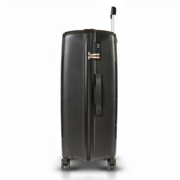 big suitcase polypropylene black 0161585