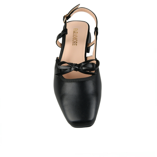 lady's sandals synthetic leather black 0164201