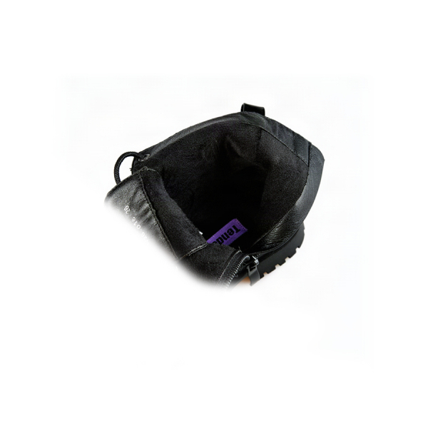 kids boots synthetic leather black 0162553