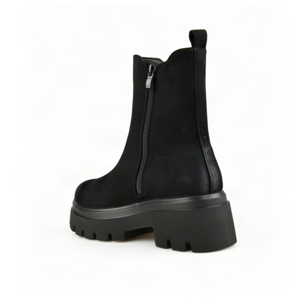 lady's boots textile black 0163220