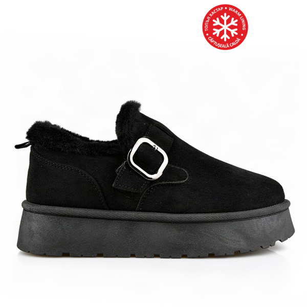 lady's shoes textiles black