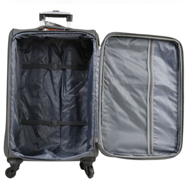 big suitcase textile grey 0163731