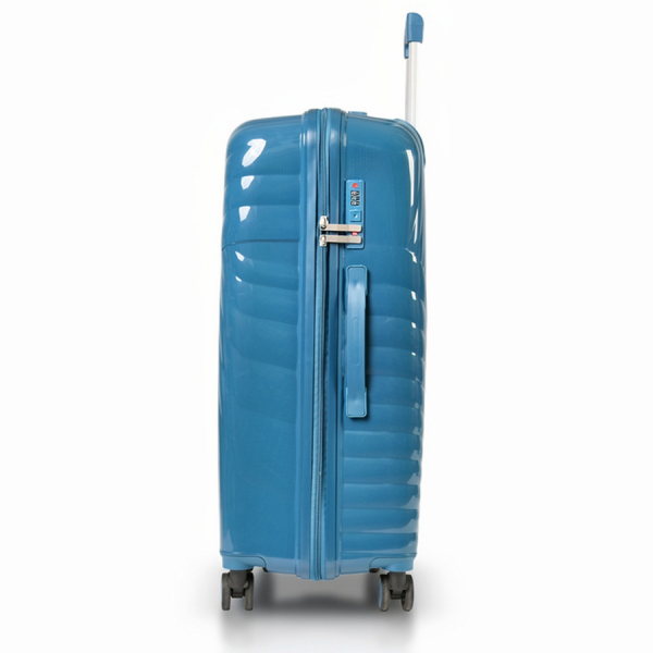 big suitcase polypropylene blue 0161609