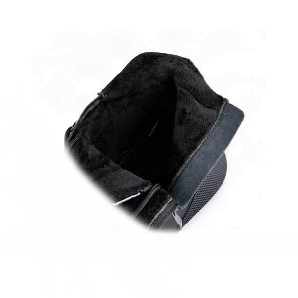 lady's boots genuin leather black 0163088