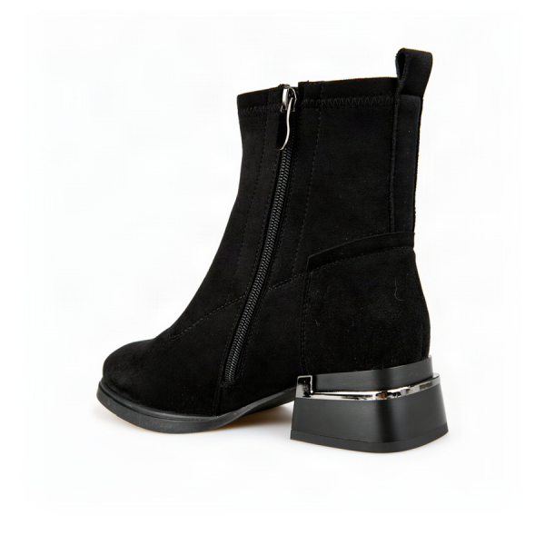 lady's boots textile black 0163399