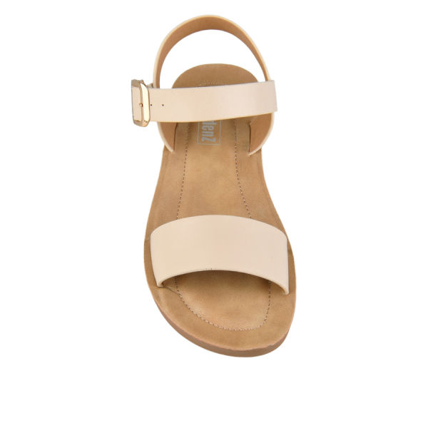 lady's sandals synthetic leather white 0161175