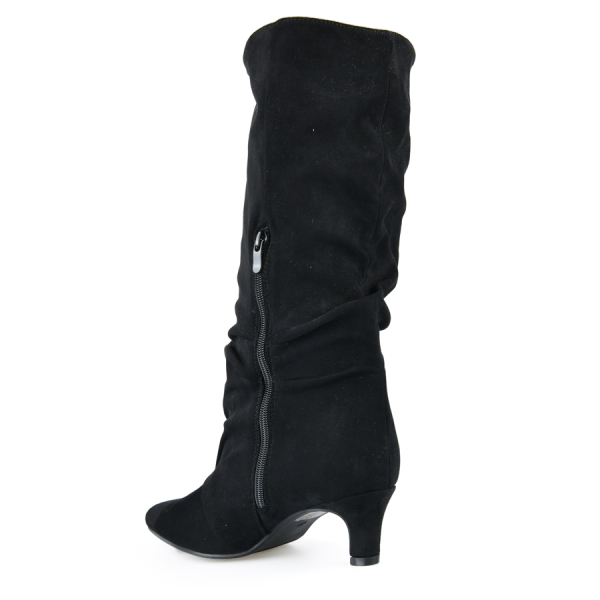 lady's high boots textile black 0162570