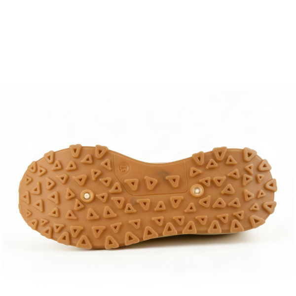 lady's shoes textile/eco leather light brown 0163091