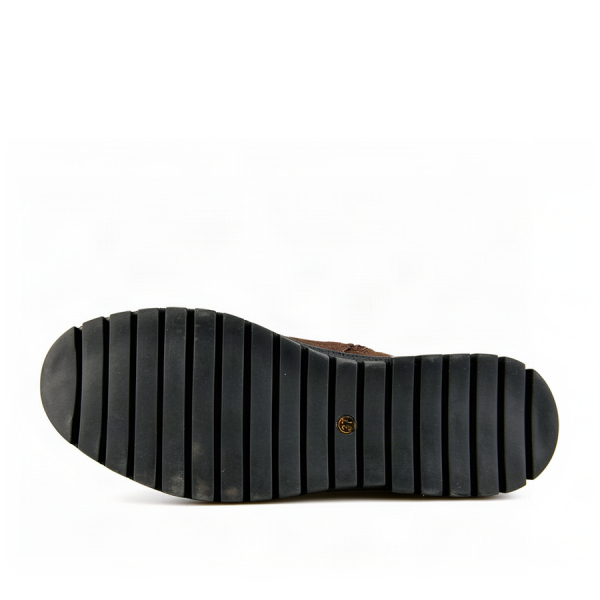 lady's boots genuin leather brown 0163067