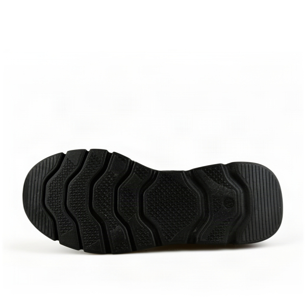 lady's boots synthetic leather/textile black 0163262
