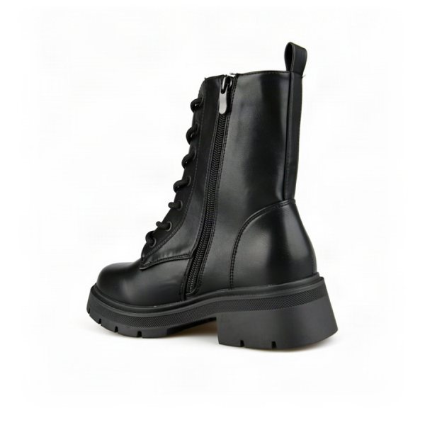 lady's boots synthetic leather black 0162454