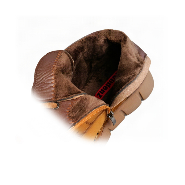 lady's boots genuin leather brown 0162854