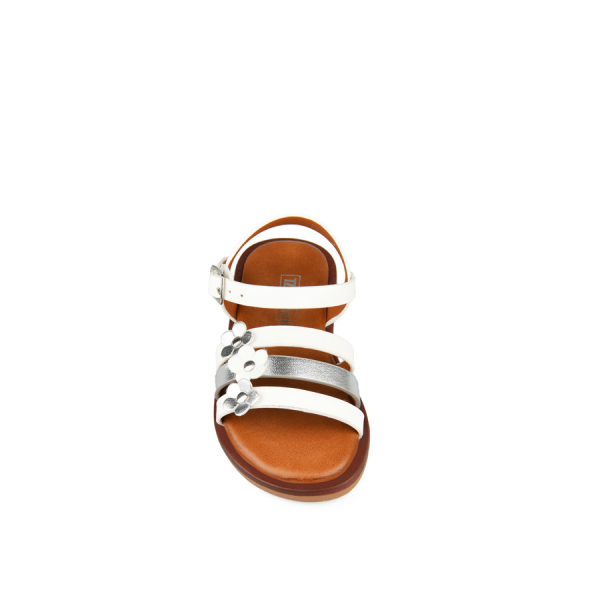 kids sandals eko leather white 0153534