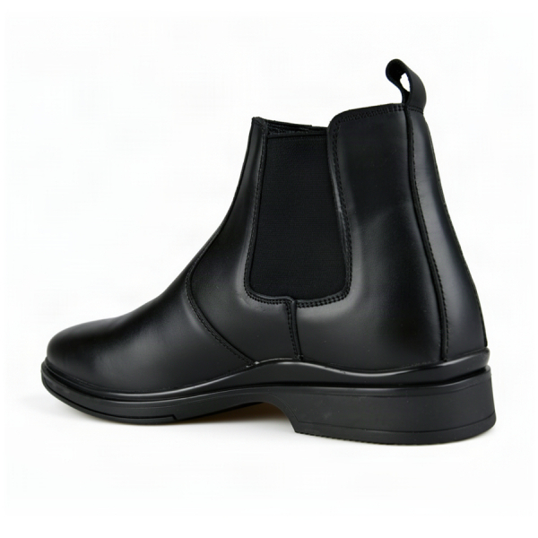 men's boots genuin leather black 0162949
