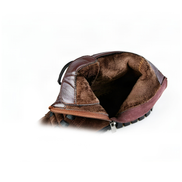 lady's boots genuin leather brown 0163067