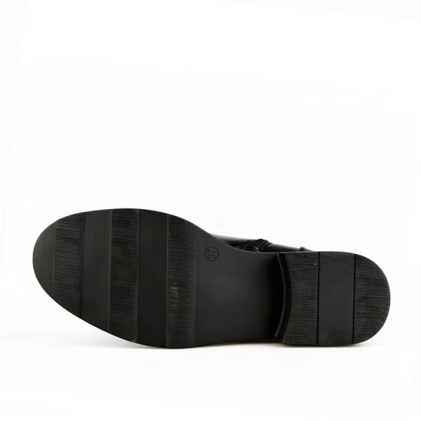 lady's boots synthetic leather black 0162910