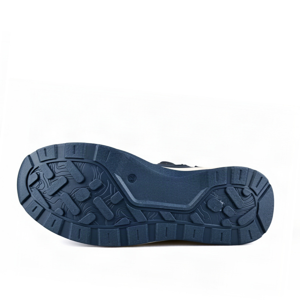 men's boots synthetic leather/textile dark blue 0162606