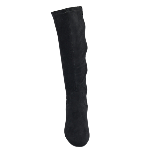 lady's high boots textile black 0162430